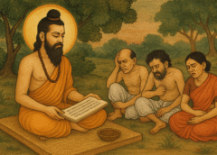 वेदाचार्य रोगों का आत्मिक समाधान बताते हुए